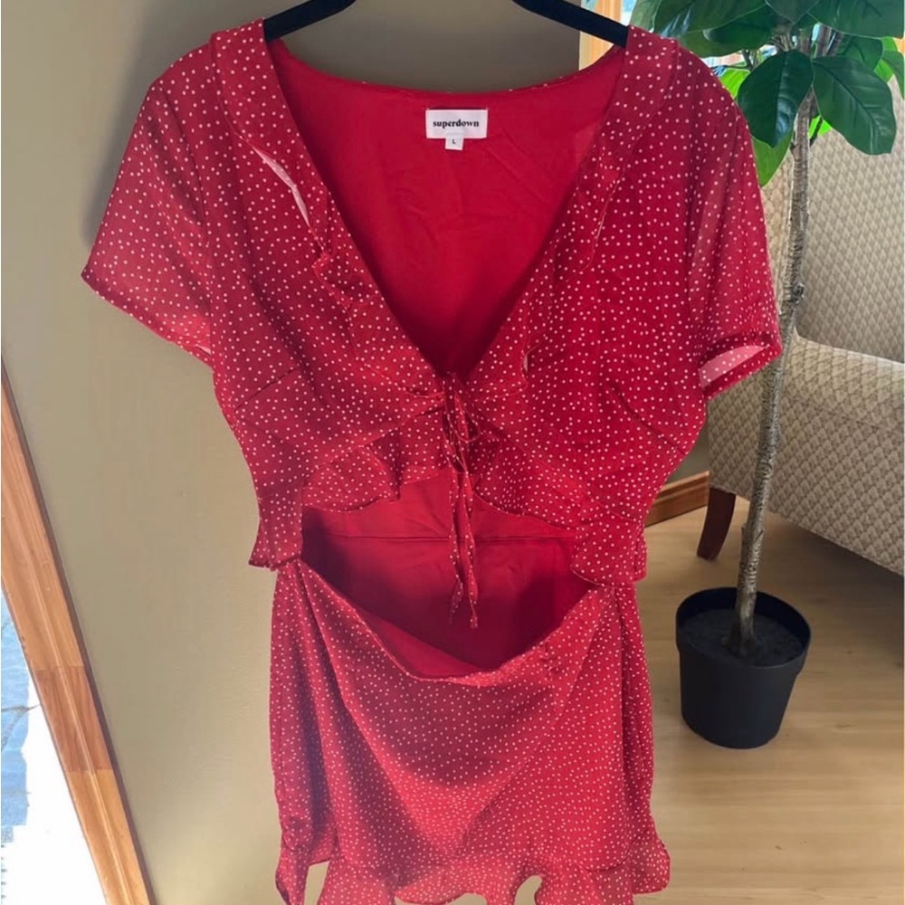 Red Polka Dot Dress